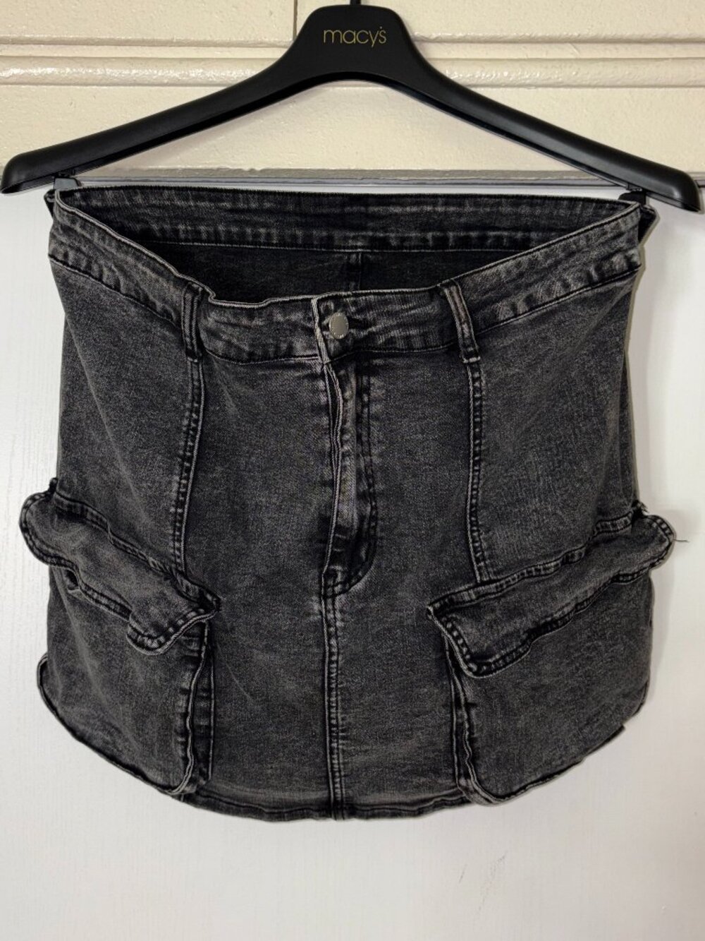 Women's Casual Denim Skirt with pockets